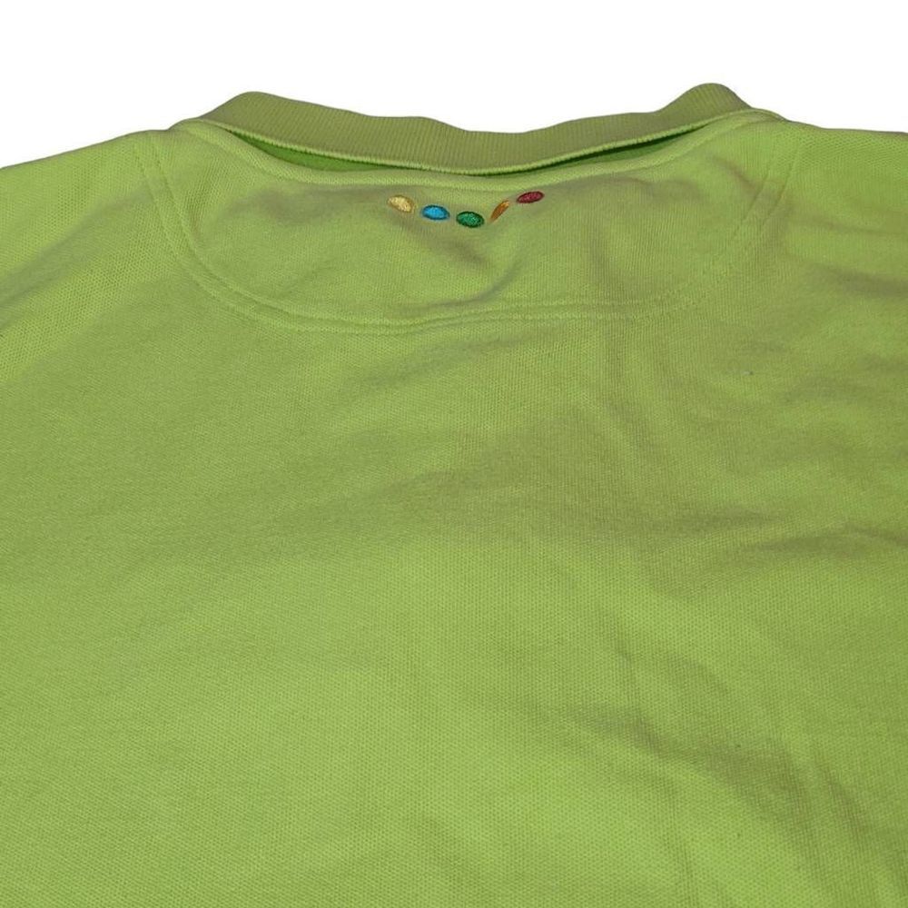 COOGI Vintage Lime Grren Polo Shirt Size 4 XL.